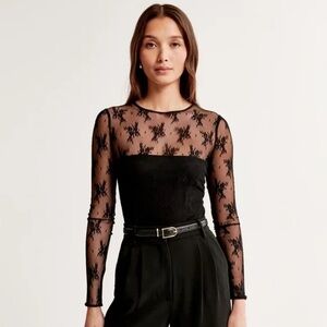 Abercrombie and Fitch lace bodysuit